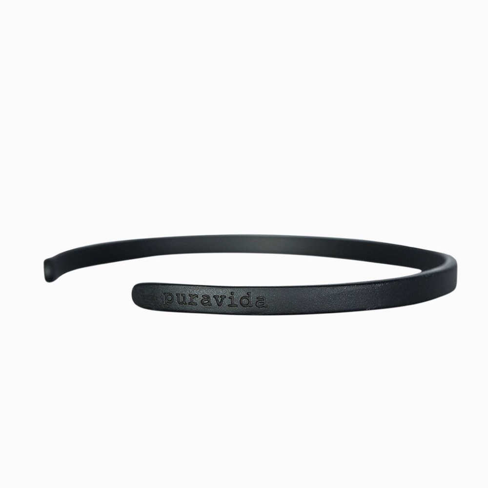 Pura Vida Cuff (Black)